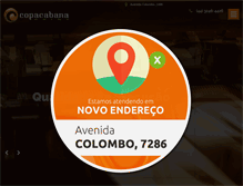 Tablet Screenshot of copacabanaprint.com.br